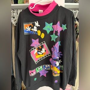 Vintage Mickey Mouse thin sweatshirt